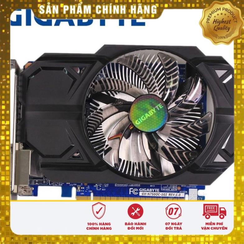 Siêu sale_ Gigabyte GtX 750ti 2gb ram 5 128biz fifa 4 gta lol bupg chiến các loại game luôn