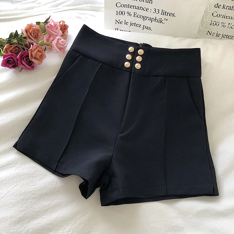 Quần short nữ lưng cao ống rộng, quần đùi nữ hàng đẹp giá rẻ 31september mã Q001 | BigBuy360 - bigbuy360.vn