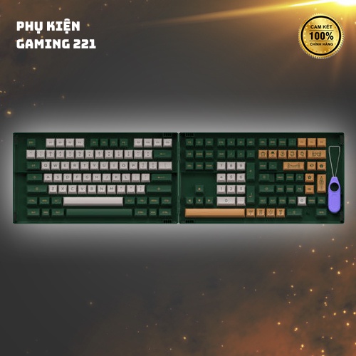 Nút Bàn Phím - AKKO Keycap set – World Tour London (PBT Double-Shot/ASA profile/198 nút)