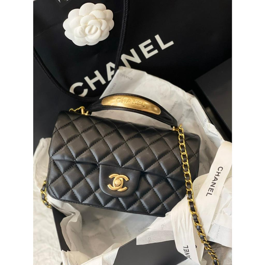 TÚI CHA NEO QUAI XÁCH KIM LOẠI SZ20 DA THẬT