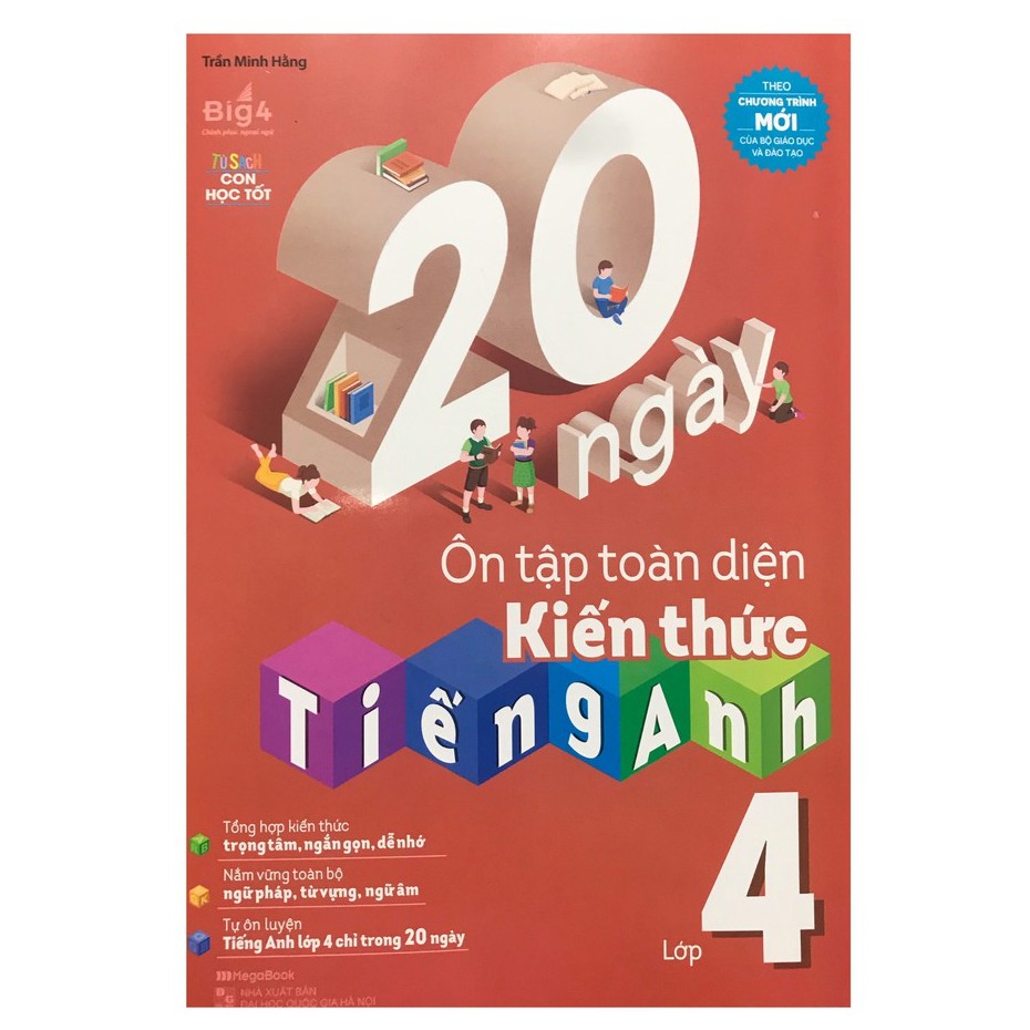 Sách - 20 ngày ôn tập toàn diện kiến thức Tiếng Anh lớp 4