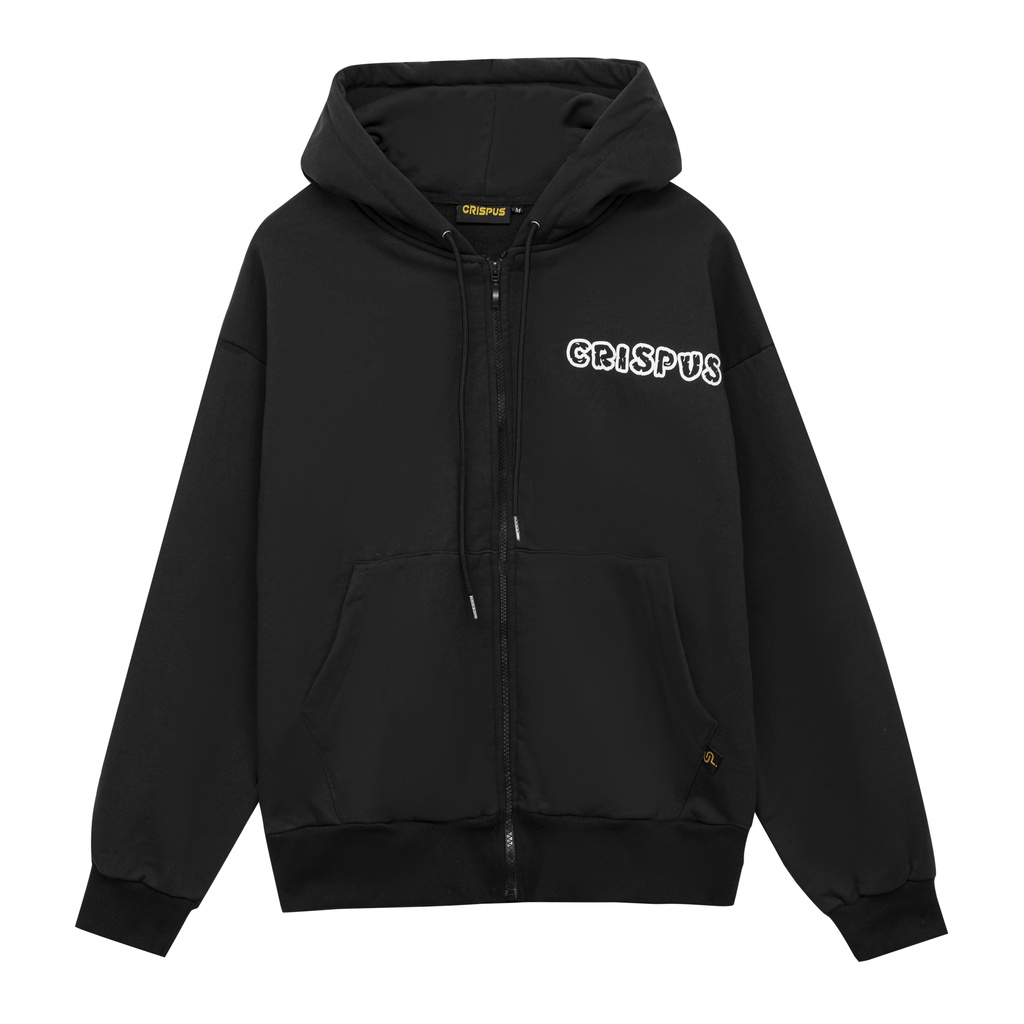 [Mã SKAMFSW175 giảm 10K đơn 50K] ÁO HOODIE ZIP SYMBOL - CRISPUS