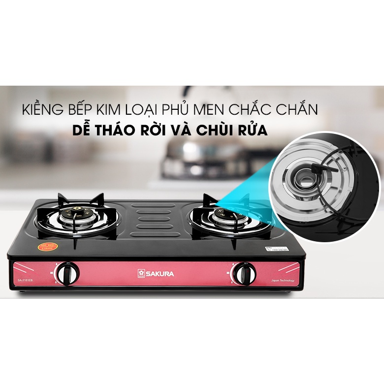 Kiềng Bếp Gas Sakura Mặt Kính, Đường Kính 18.6cm, Chiều Cao 4cm