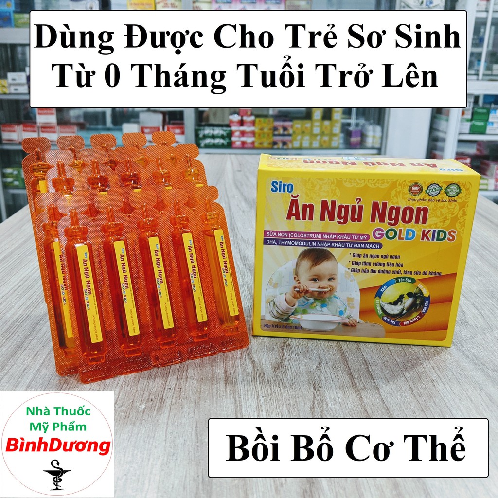 Siro Ăn Ngủ Ngon Gold Kids ❤️CHÍNH HÃNG❤️ Giúp Bé Tăng Cân, Tăng Sức Đề Kháng, Ăn Ngon Ngủ Tốt ❤️ FREE SHIP ❤️