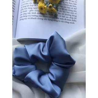 Dây Scrunchies màu  trơn
