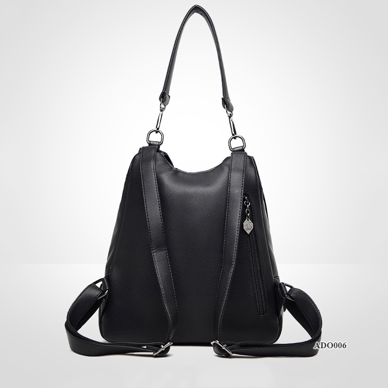 Balo da kiêm túi xách nữ trẻ trung phong cách Hàn Quốc, phù hợp đi chơi đi làm ADO006