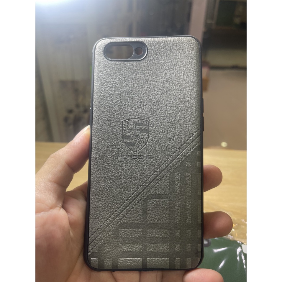 Ốp lưng da adidas cho oppo A3s A5s  F5 F7 F9 F11 Pro dẻo, mềm dàn hồi, bền đẹp