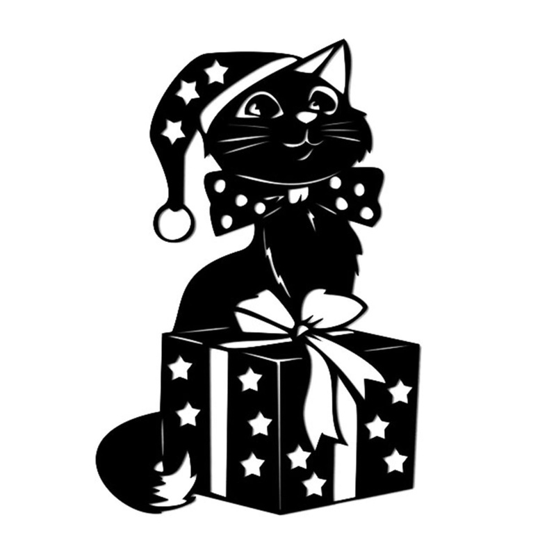 Khuôn Cắt Giấy Kim Loại Hình Mèo Đáng Yêu