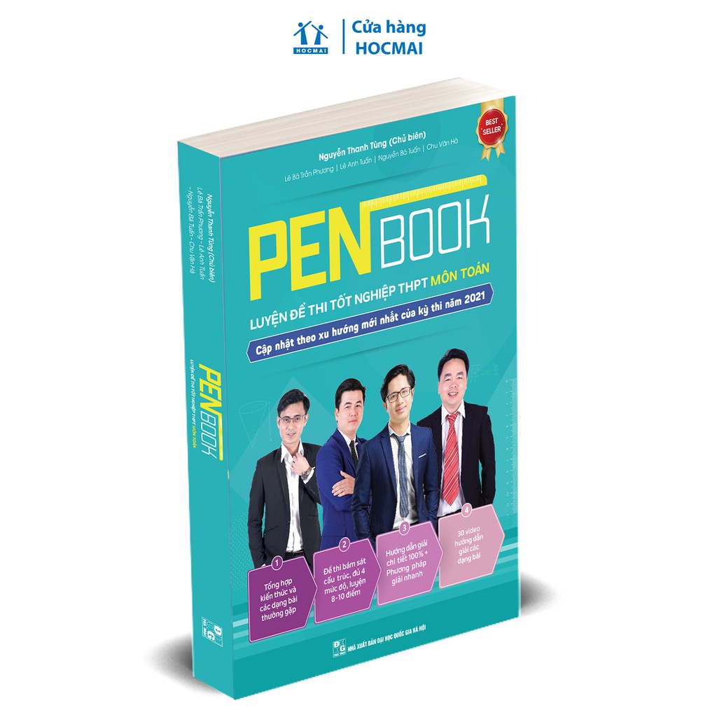 Sách - PENBOOK Luyện đề thi Tốt nghiệp THPT môn Toán - bản 2021 | BigBuy360 - bigbuy360.vn