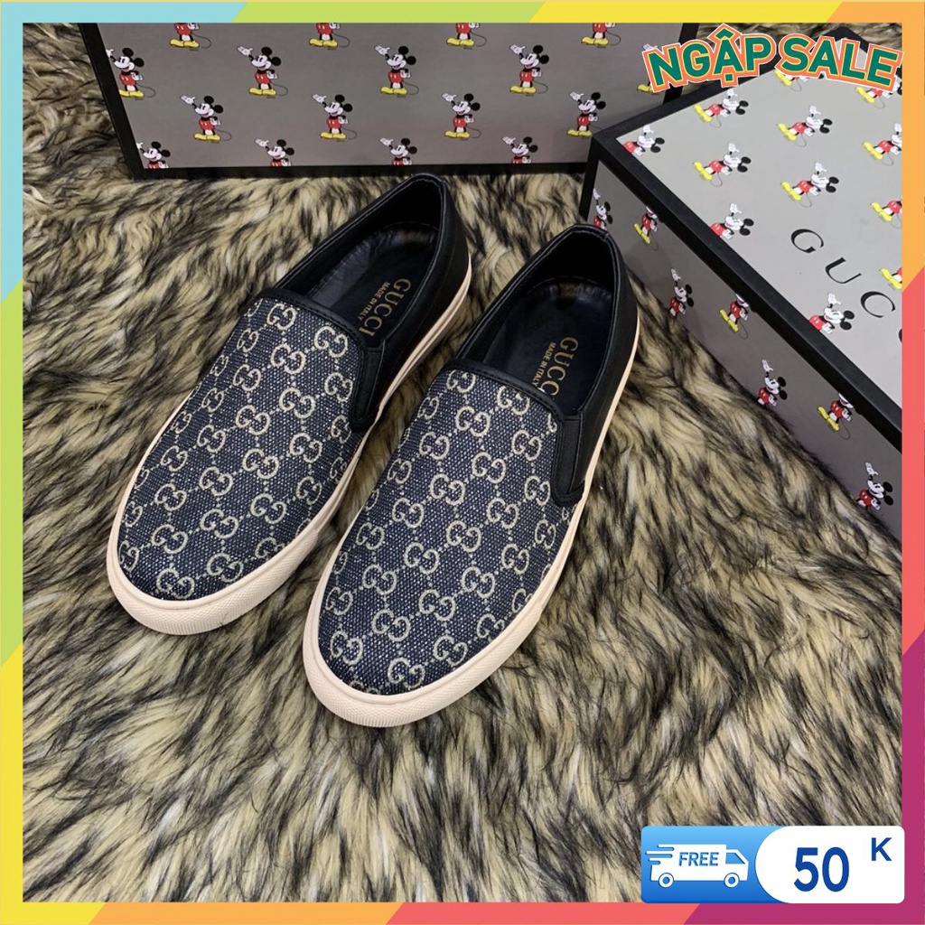 ❃GIÁ XƯỞNG❃ Giày slipon g.u.c.c.i,lv nam