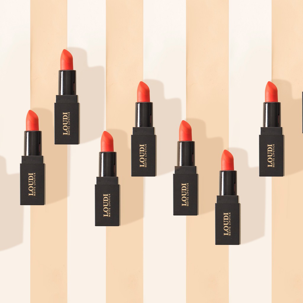 Son sáp lì Loudi Matte Lipstick nhiều màu 3.5g chính hãng