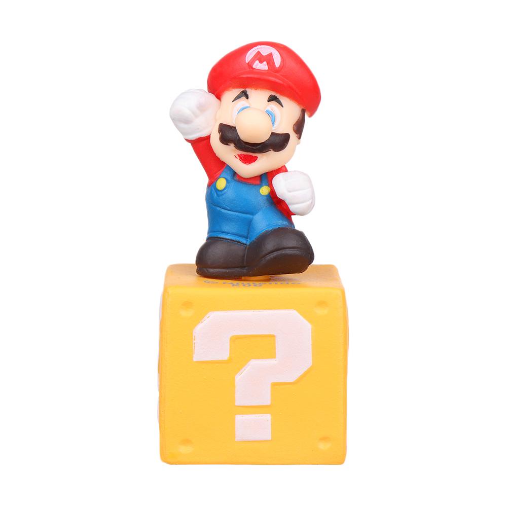 Set 5 Mô Hình Đồ Chơi Nhân Vật Super Mario Bros
