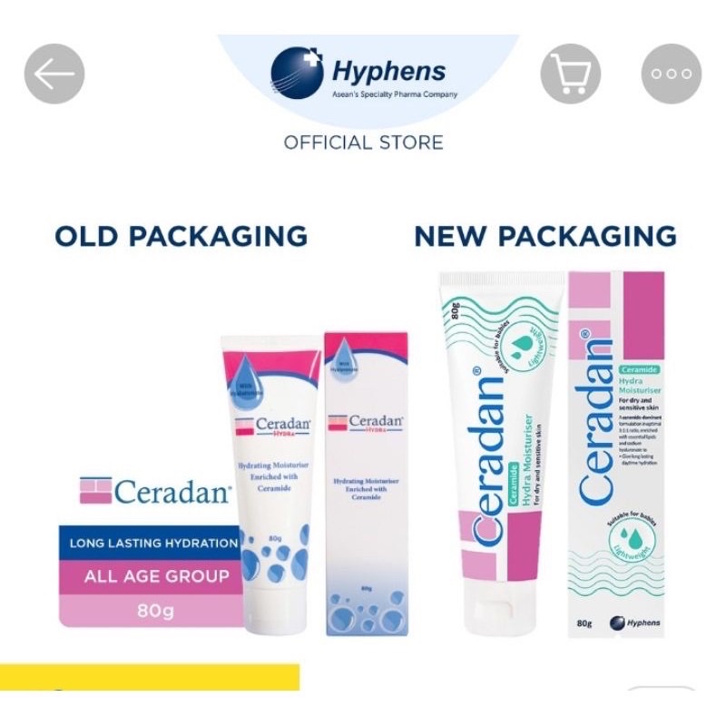 Kem Dưỡng Ẩm Da Ceradan Hydra Hydra Moisturiser