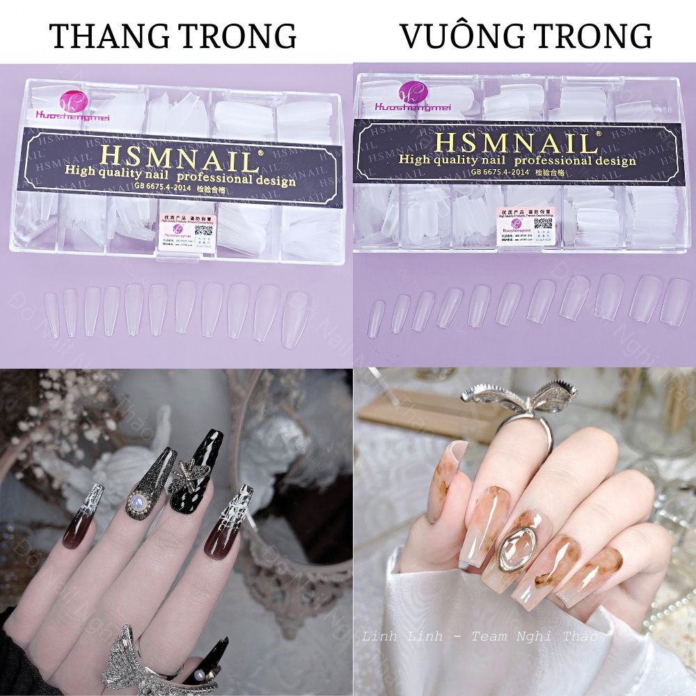 Móng úp HSM nhám cao cấp