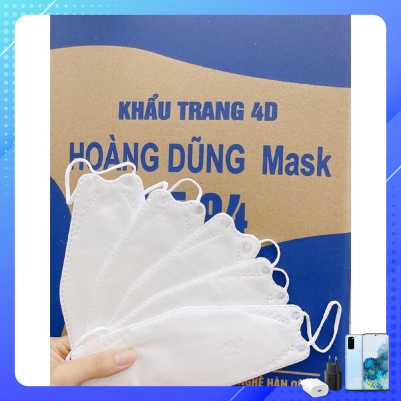 khẩu trang kf94 hoàng dũng kháng khuẩn, không xù lông.