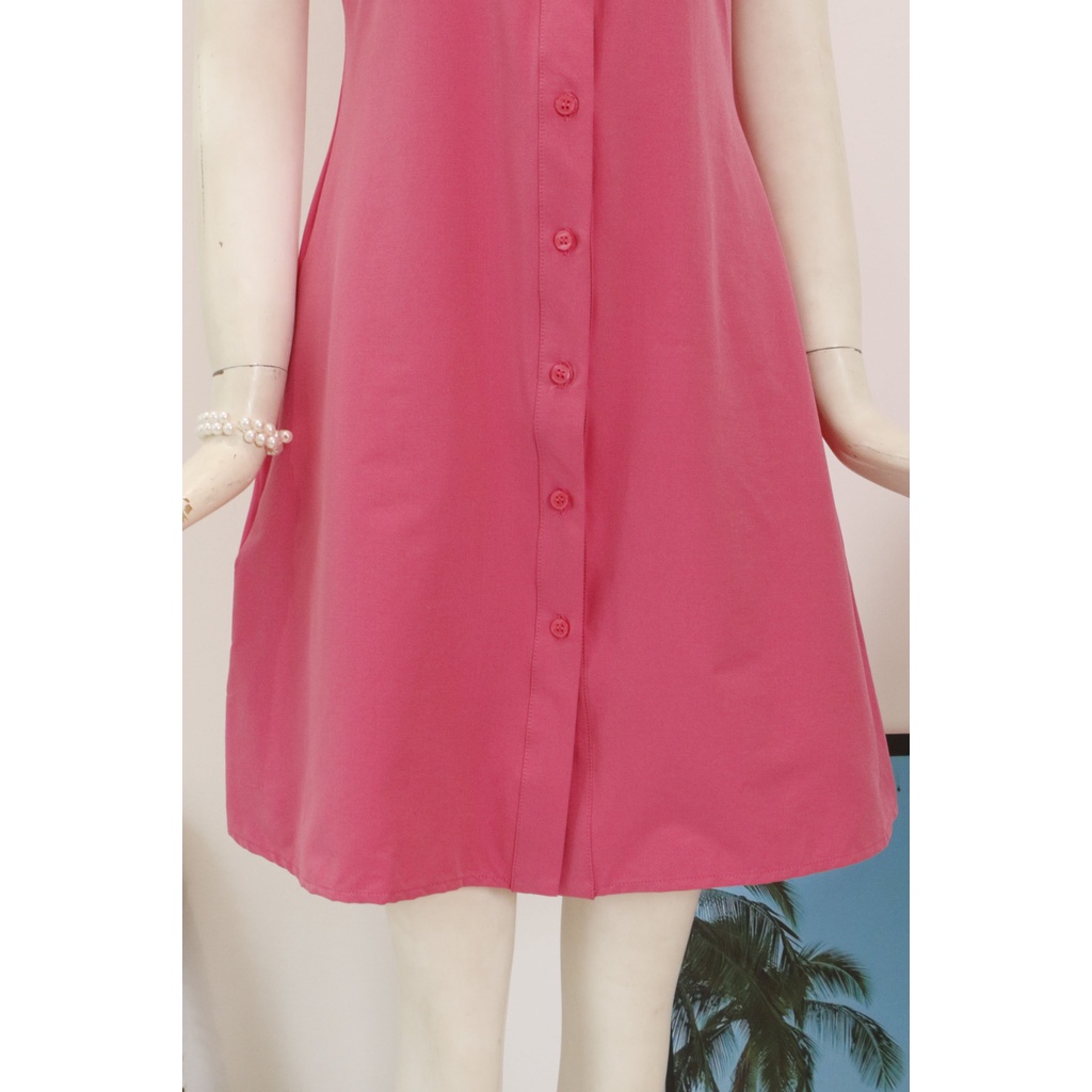 Đầm MIXX@ túi ngực hàng nút