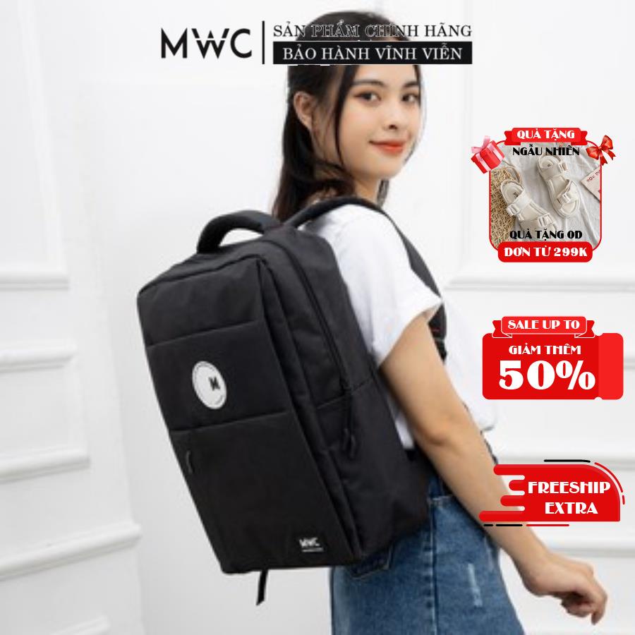 Balo Vải Thời Trang MWC Chống Nước Đựng Laptop Đồ Dùng Cá Nhân Siêu Tiện Ích BALO- 1030