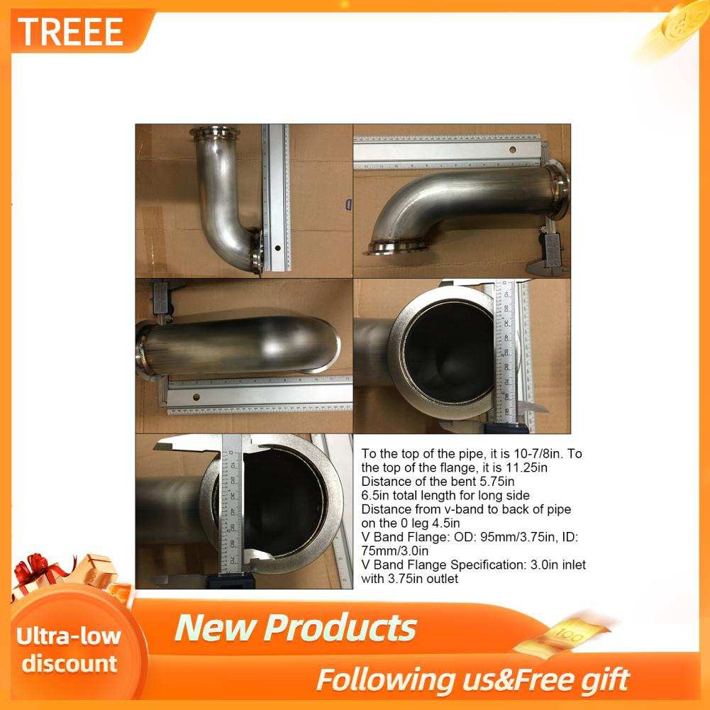 Ống Thép Không Gỉ Đa Năng Treee Universal 3inch 90 °