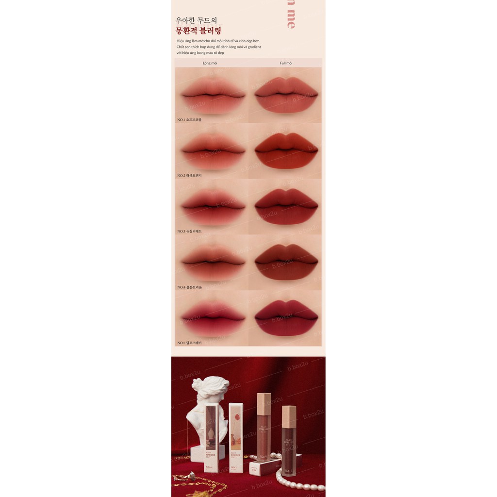 Son kem lì mịn mượt như nhung EGLIPS BLUR POWDER TINT | BigBuy360 - bigbuy360.vn