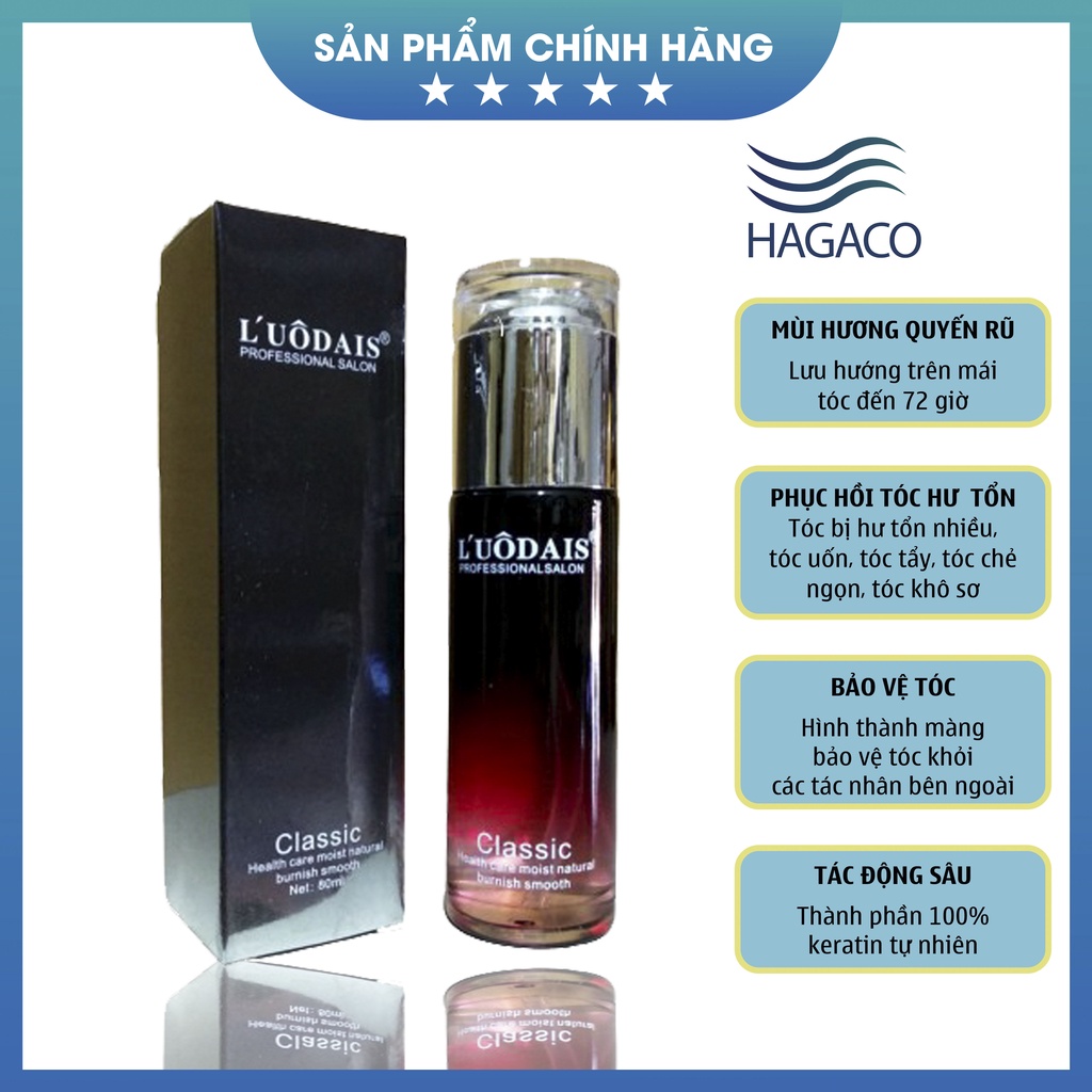 Tinh dầu dưỡng tóc L’UÔDAIS CLASSIC thơm hương nước hoa chính hãng giá rẻ tốt nhất CT13