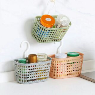 Giỏ nhựa cheo đồ đa năng(màu ngẫu nhiên)