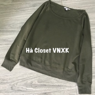 Áo Sweater Nỉ Bông Trơn Xuất Dư
