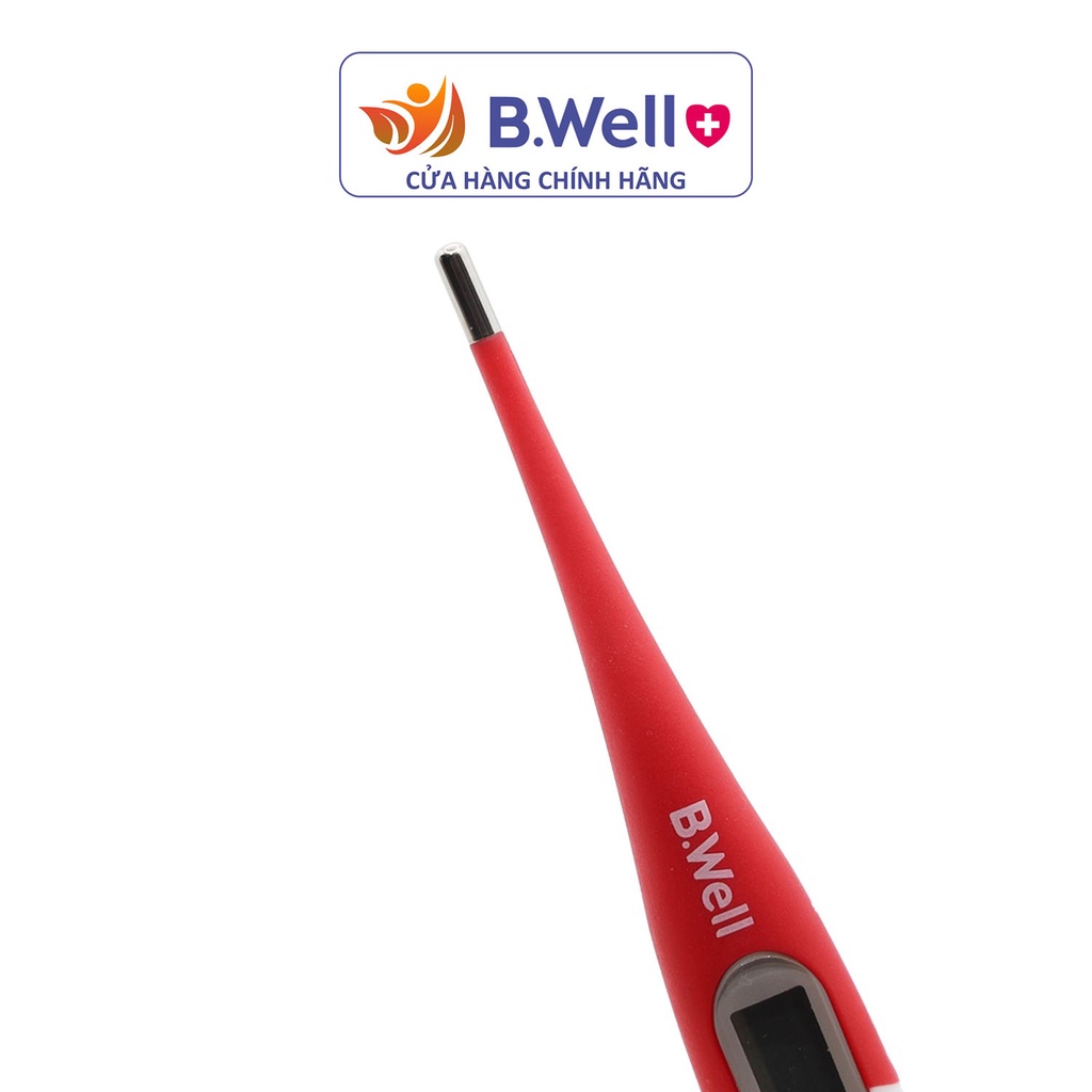 Nhiệt kế điện tử đo độ ngậm miệng kẹp nách hậu môn cho bé b.well wt 06 - bwell y tế 360