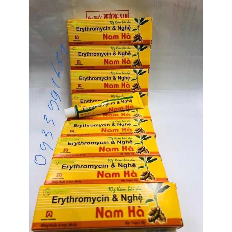 Kem bôi nghệ Nam Hà-tuýp 10g