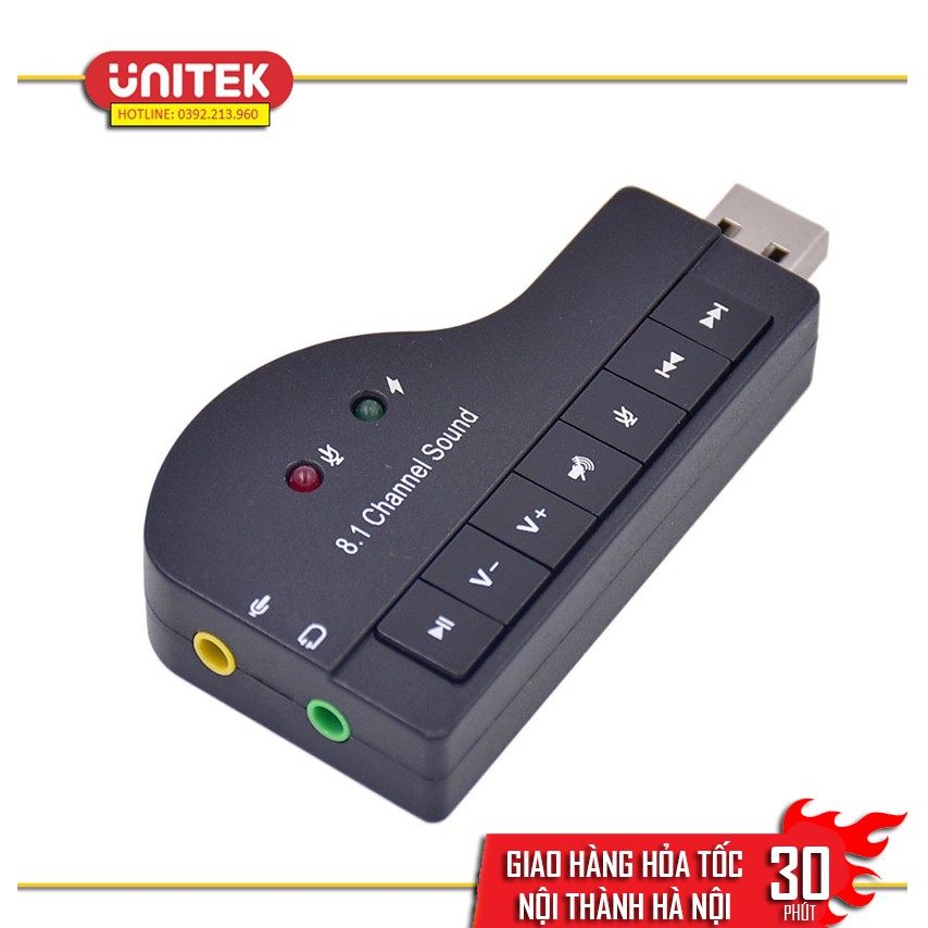 Usb sound 8.1 âm thanh sống động - HIFI Magic Voice 8.1 CH