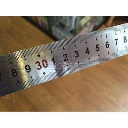 Thước sắt 15cm, 30cm, 50cm, 60cm và 1m