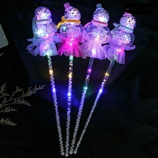 Đồ Chơi Hình Người Tuyết Có Đèn Led Phát Sáng