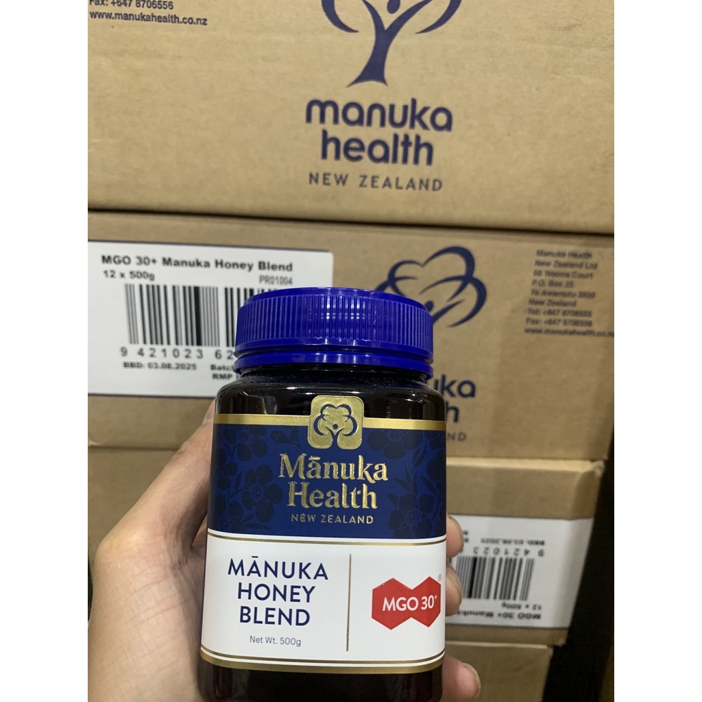 Mật Ong MANUKA BLEND HONEY | Made in New Zealand 500gr