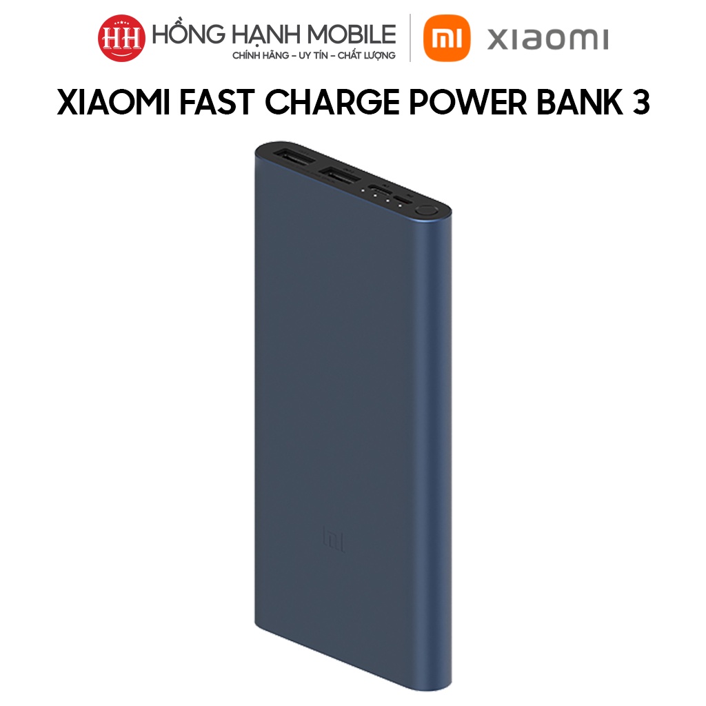 Pin Sạc Dự Phòng Xiaomi Power Bank 3 10000 mAh 18W Fast Charge VXN4274GL - Hàng Chính Hãng