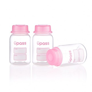 Bộ 3 bình trữ sữa 125ml upass