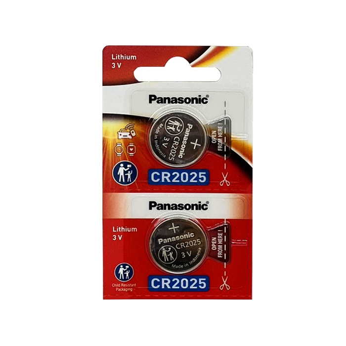 2 viên pin CR2032 / CR2025 / CR1632 / CR1220 / CR2016 / CR1620 / CR1616 Panasonic