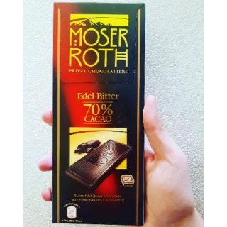 Socola đen nguyên chất của hãng Moser Roth, 100% hàng xách tay Đức.
