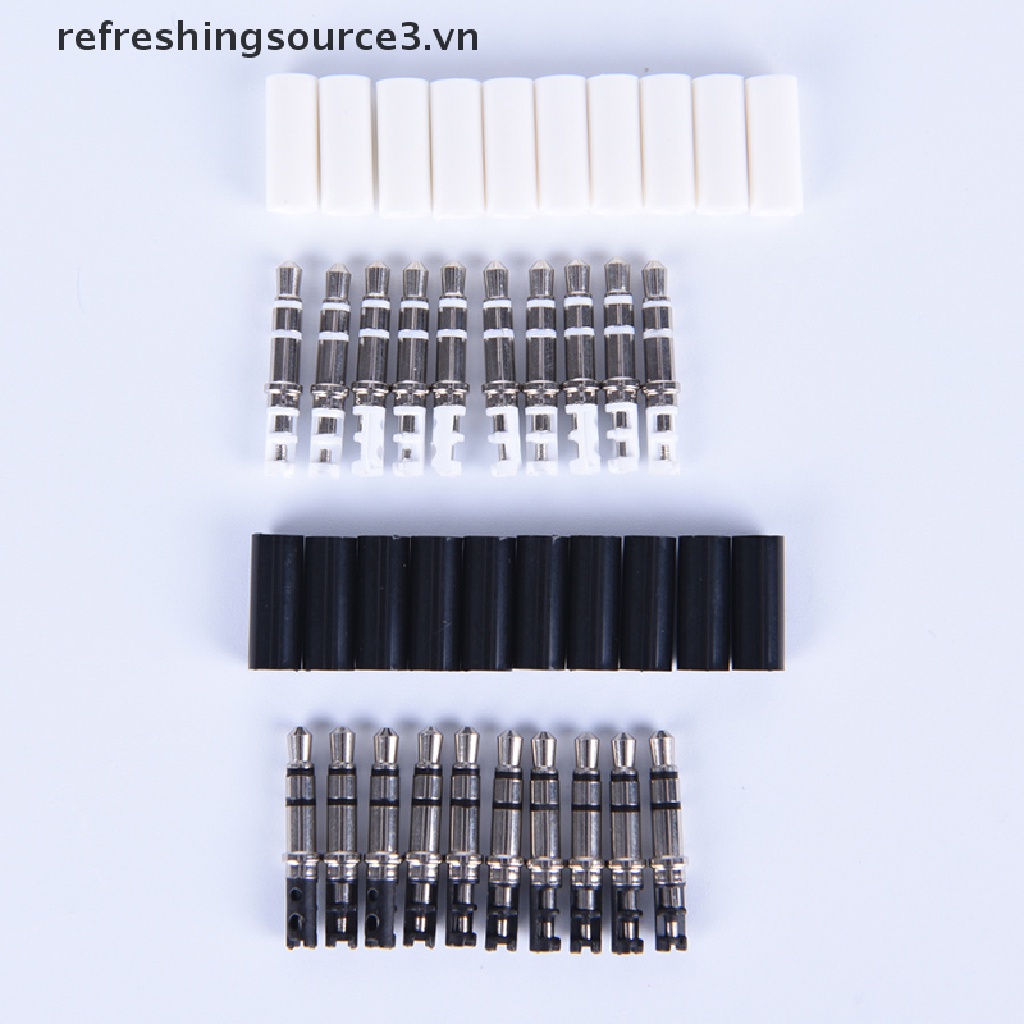Set 10 Giắc Cắm Âm Thanh 3.5mm 3pole 3.5mm Chuyên Dụng