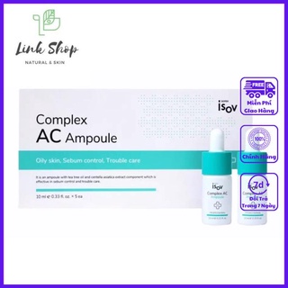 Complex ac ampoule tái tạo da, giảm thâm mụn 10ml*5 ống