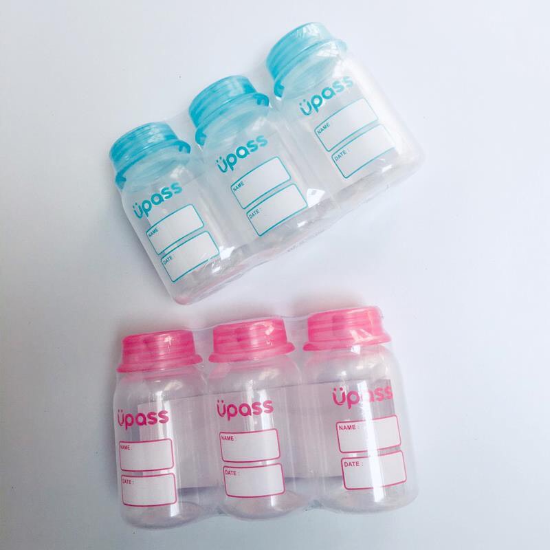 Bình trữ sữa cổ hẹp upass 125ml Thái Lan UP0101Ư