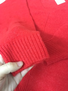 Pass áo len cổ tim HM authentic