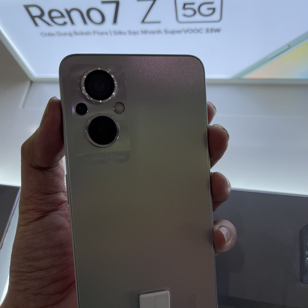 Mắt camera, Kính cường lực camera cho oppo Reno 7z 5G (7 Z) titan HAMA trong suốt bền đẹp