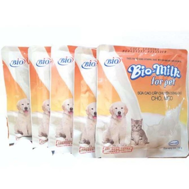 Sữa bio milk cho thú cưng 100gram