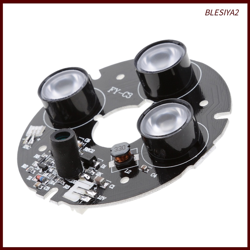 Bảng Mạch 3 Đèn LED Hồng Ngoại 850nm Cho Camera An Ninh