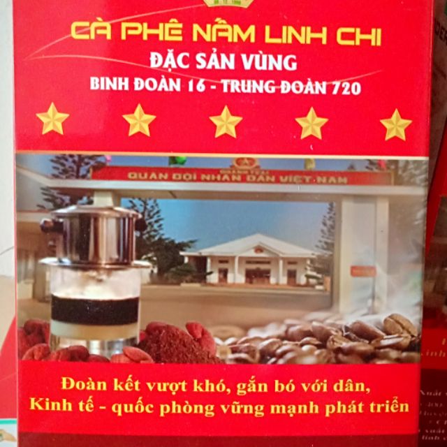 Cafe nấm Linh Chi