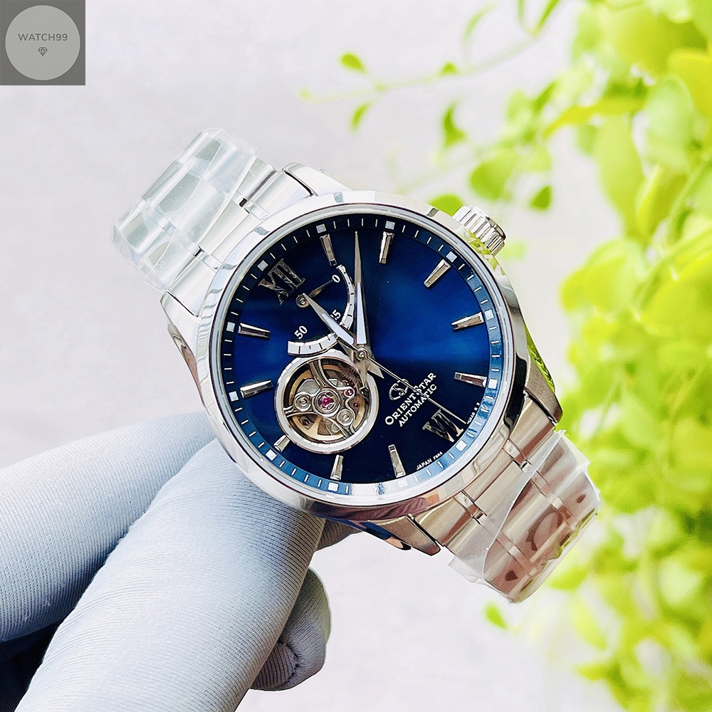 Đồng hồ nam dây thép ORIENT STAR RE-AT0001L00B chính hãng - kính Sapphire- Automatic