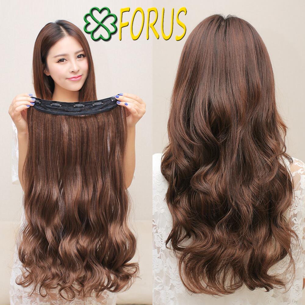 Kẹp Dải 5 Phím Xoăn 50Cm F701B ?Freeship? Tóc Kẹp Nửa Đầu, Tóc Giả Kẹp Dải, Kẹp Dải Tóc Giả, Tóc Giả Nữ Sỉ 45K