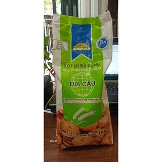Bột mì đa dụng địa cầu 1 kg .