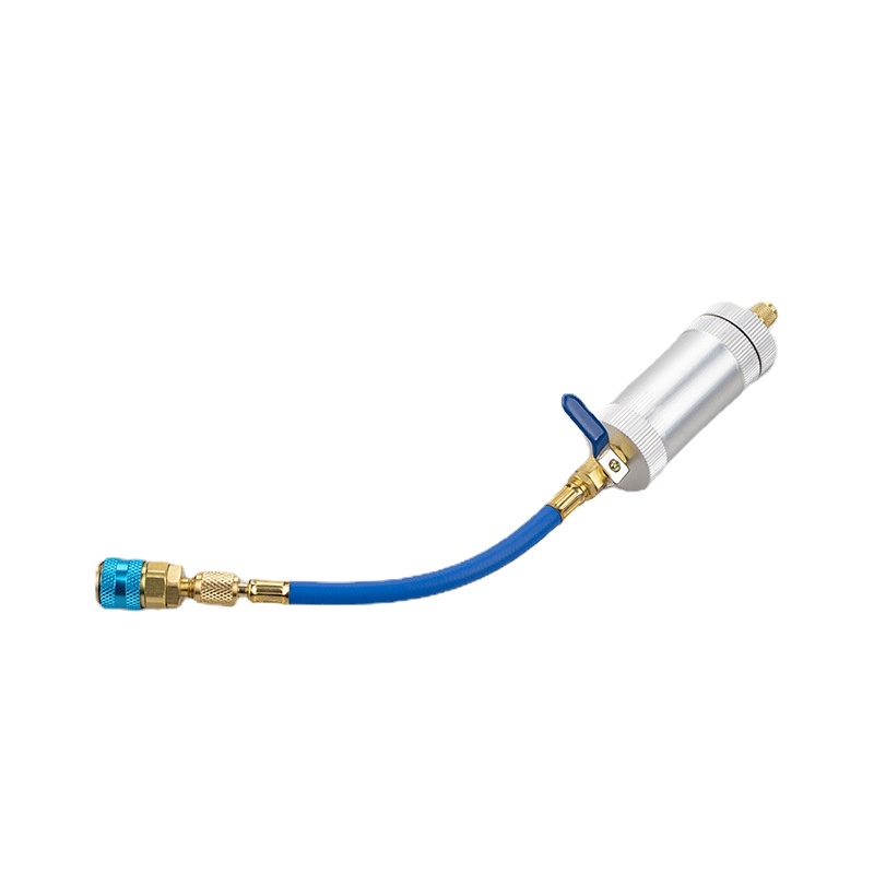 Kim Phun Dầu Dạng Nén 60ml Chất Lượng Cao Ống Bơm Dầu Chuyên Dụng Cho Máy Điều Hòa Xe Hơi R12 R134A R22