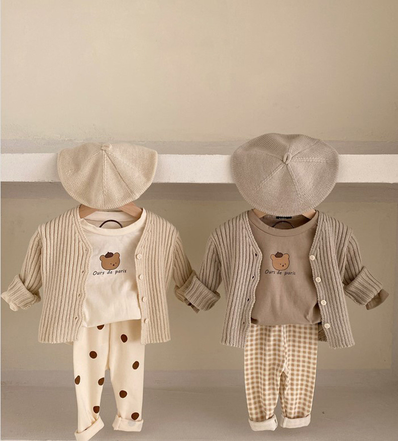 Áo Thun Dài Tay Thời Trang Hàn Quốc 2021 Cho Bé