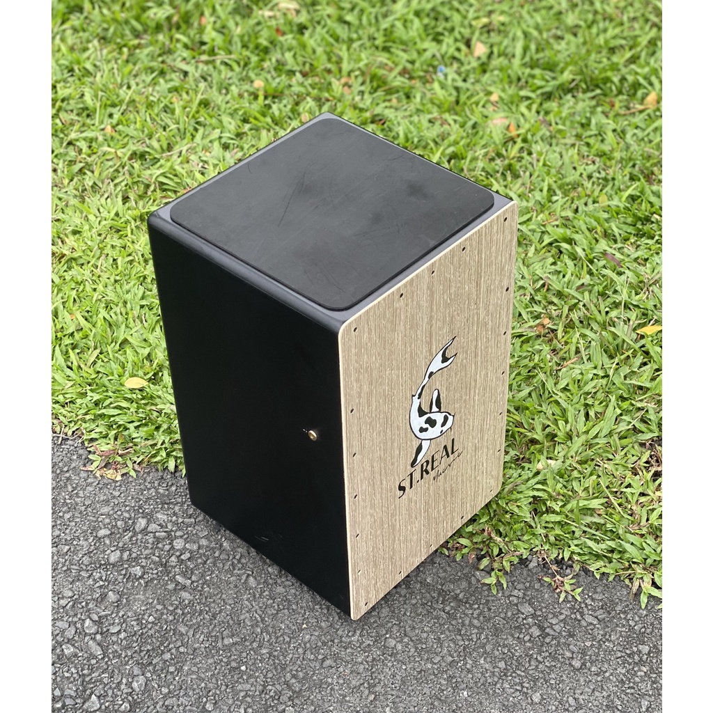 Trống Cajon KOI-SHIRO Chính Hãng ST.Real Guitar Sài Thành vân gỗ thật bảo hành 3 năm